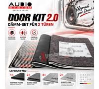AUDIO SYSTEM DOOR KIT 2.0 Set isolante TESSUTO NON TESSUTO ISOLANTE e materia...