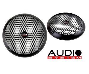 AUDIO SYSTEM GI165 PA Copertura griglia altoparlanti 6,5" nero 16,5 cm 1 paio