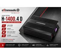 Audio System H-1400.4 D Amplificatore High-End 4 canali serie HELON 1400 Watt