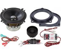 AUDIO SYSTEM HX FIT 100 BMW SERIE E/F/G 80mm Sistema a 2 vie per anteriore e ...