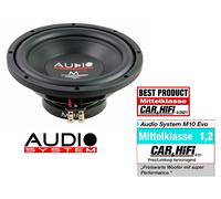Audio System M 10 Evo M-SERIES Evo Woofer 25 CM Subwoofer 300 Watt RMS Nuovo