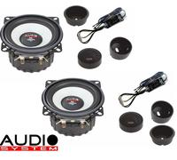 Audio System M 100 EVO 2 10 cm (4") 2 vie componenti altoparlanti set Compo