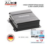 Audio System M-300.1 MD 1-Kanal Digitale Mikro Mono Amplificatore 300 W RMS