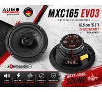 Audio System MXC165 EVO3 Altoparlanti coassiali a 2 vie da 16,5 cm (6,5") -...