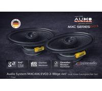 Audio System MXC406 EVO3 Coppia Altoparlanti Coassiali 2 Vie Oval 4x6"