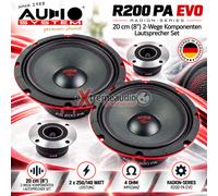 Sistema audio R200 PA EVO 20 cm (8") 2 vie componenti altoparlanti set radion