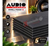 AUDIO SYSTEM SWELL FOAM 10 FONTE SCHIUMA isolamento autoadesivo