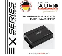 Audio System X-100.5 MDSP-BT 24V Amplificatore Camion 5 Canali 24 Volt con DS...