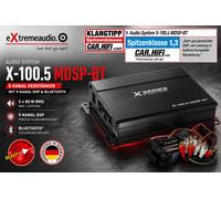 Audio System X-100.5 MDSP-BT Amplificatore a 5 canali con DSP a 9 canali e...