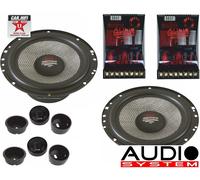 Audio System X165-4 EVO 2 Vie 16,5cm, 6.5" Doppio Kickbass Kompo Altoparlante
