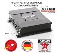Audio System X-80.4 D 4-Kanal Digitale Amplificatore 600 Watt RMS Fase Finale