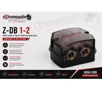 Audio System Z-DB 1-2 High-End 5-fach Blocco di Distribuzione Entrata 35 A 50 MM