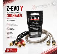AUDIO SYSTEM Z-EVO Y Cavo RCA Y-CINCA Cavo 2 x Connettore e 1 x Frizione - 2pz
