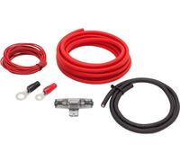 Set cavi amplificatore potenza set collegamento OFC 40A 8GA (10mm²) 100% rame