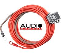 AUDIO SYSTEM Z-PCS 4 HIGH-QUALITY Set di cavi OFC 4mm² Kit di collegamento Am...