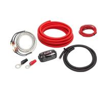 Ofc Rame 35 MM ² Amplificatori Set Cablaggio Attacco Con 5m Cavo Rca