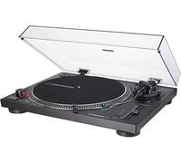 Audio-Technica AT-LP120X Piatto Audio Giradischi a Trasmissione Diretta, Nero, Analogico e USB