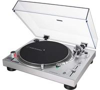 Audio-Technica AT-LP120X Giradischi a trasmissione diretta Argento Manuale