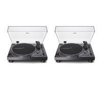 Audio-Technica AT-LP120XUSBBK Coppia Giradischi Professionale per Dj, Nero