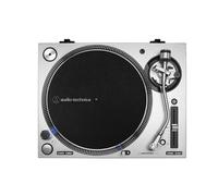 Audio-Technica AT-LP140XP-SV Giradischi Pro a trazione diretta per Dj, Silver