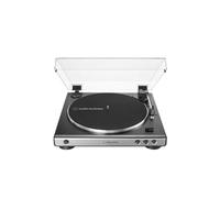 Audio-Technica AT-LP60XUSB Giradischi con trasmissione a cinghia Grigio, Metallico Completamente automatico
