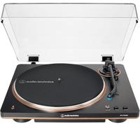 Audio-Technica AT-LP70XBT Giradischi wireless completamente automatico con trasmissione a cinghia (Black/Bronze)