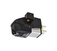 Audio-Technica AT-VM95E BK Cartuccia stereo VM, agolini di giunzione ovali modello standard, agolini di registrazione, cartuccia, lettore di dischi, nero
