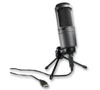 Audio-Technica AT2020USB - Microfono a condensatore da studio con USB digitale