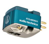 Audio Technica AT33xMONO/II - Testina per giradischi hi-fi, MC, Alluminio, Cellule mono