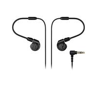 Audio-Technica ATH-E40 Auricolari In-Ear con driver dinamico push-pull, Nero