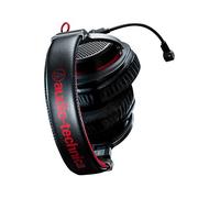 AUDIO-TECHNICA ATH-PDG1A CUFFIE, Nero, Rosso