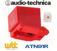 Audio Technica ATN91R Puntina Stilo Conico di Ricambio per Testina AT91