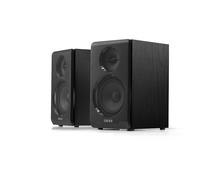 Edifier Altoparlanti per computer Bluetooth attivi R33BT - Altoparlante da scaffale 2.0 - Monitor da studio alimentato, nero - Coppia