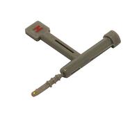 Audio-Technica iBatt Puntina per giradischi, puntina fonografica cod. 533-1Z compatibile LESA W st/st. Zaffiro per 33/45 giri su entrambi i lati