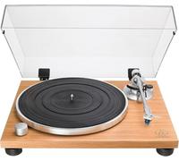 Audio-Technica LPW30TK Giradischi Manuale con Trazione a Cinghia e Base in Legno Teak
