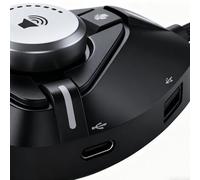 Audio USB di tipo C - Adattatore per scheda audio esterna, controllo del volume jack da 3,5 mm, amplificatore splitter portatile | Registrazione studio cuffie altoparlante microfono chitarra podcast