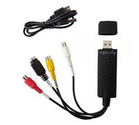 Techly Audio Video Grabber 360844 USB 2.0 Nero