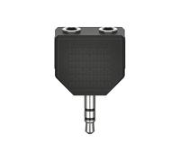 Hama Cavo 3,5 mm M a 2x jack 3,5 mm H Argento