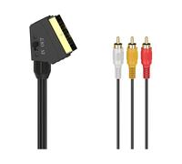 Audio/Video ISY CAVO SCART-3RCA 1,5M GOLD