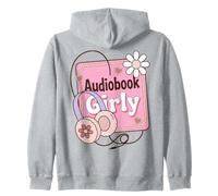 Audiobook Girly Book Lover Felpa con Cappuccio