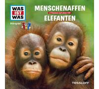 Audiobook - Was Ist Was: Folge 33: Menschenaffen/Elefanten