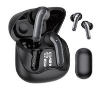 Audiocore Cuffie wireless AC591 PRO - Microfoni ibridi ANC ENC 6 batteria 33u Bluetooth 5.4 App intelligente Modalità mono Equalizzatore regolabile Suono coinvolgente