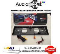 AUDIODESIGN PORTATARGA CON RETROCAMERA HD INTEGRATA