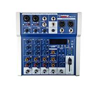 Audiodesign Pro Mixer audio professionale, console con 4 canali, bluetooth, 24 effetti DSP e ingresso Ottico Toslink