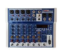 AUDIODESIGN PRO Mixer Audio Professionale, Console con 6 canali, Bluetooth, 24 Effetti DSP e Ingresso Ottico Toslink