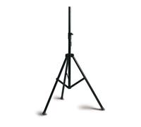 AudioDesign Pro supporto per casse, stativo in alluminio nero H 100-140 cm
