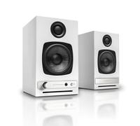 Audioengine HD3 Altoparlanti wireless con Bluetooth - Altoparlanti per computer alimentati da 60W per monitor da tavolo e sistema musicale domestico con Bluetooth aptX HD, AUX, USB