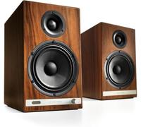 Audioengine HD6 Diffusori da scaffale wireless con Bluetooth | Amplificati da 150 W, aptX-HD, DAC a 24 bit, impiallacciatura in vero legno