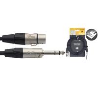 Audiokabel, Deluxe, Jack Stereo - Xlr-Female