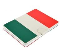 AUDIOLA CUS 0177 CUSTODIA CON TASTIERA PER TABLET 6”-6.5”-7”,BANDIERA ITA,NUOVO